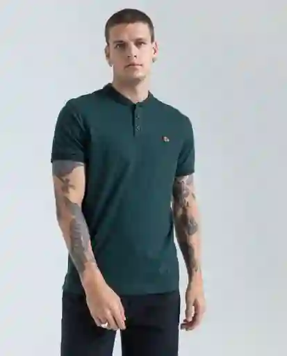 Camiseta Hombre Verde Talla XXL 800D005 Americanino