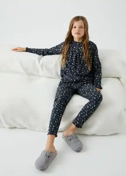 Pijama Belen Navy Talla 14 Niñas Mango