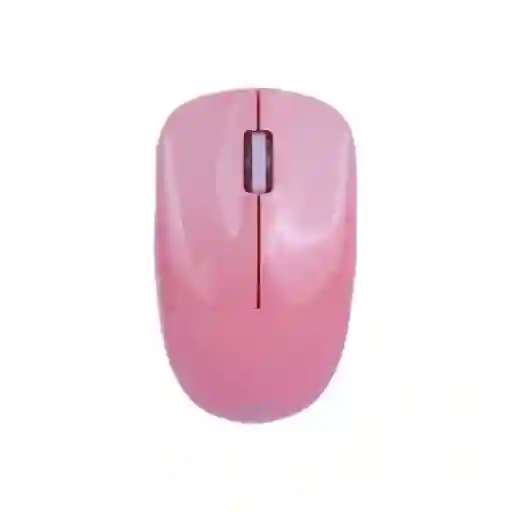 Mouse Inalámbrico Macaron Rosa Mod CM810 Miniso