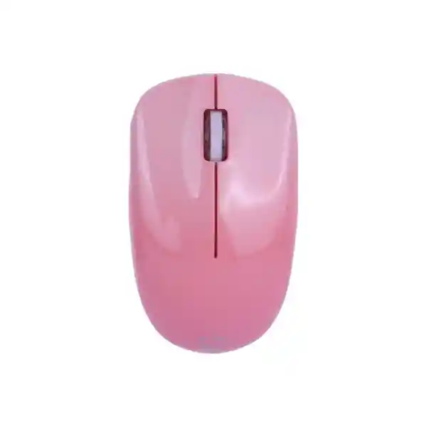 Mouse Inalámbrico Macaron Rosa Mod CM810 Miniso