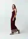 Vestido Mujer Morado Sombrío Ultra Oscuro Talla M 472G059 Naf Naf