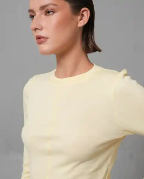 Camiseta Mujer Amarillo Talla M 209G003_AMA110618 Rifle