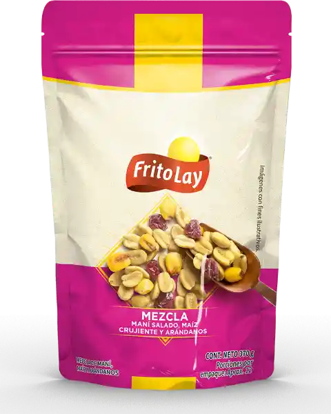 Fritolay Snack Mani Mix Arandanos 370 g