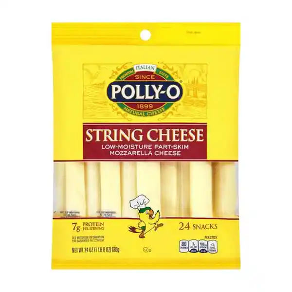 Polly-O Palitos de Queso Mozzarella / 1.4 Lb