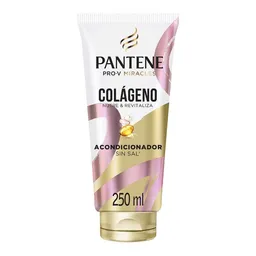 Acondicionador sin sal' Pantene Pro-V Miracles Colageno Nutre y Revitaliza Rinse 250 ml