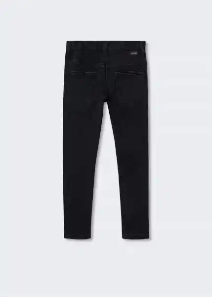 Jeans Comfy Tejano Negro Talla 06 Niños Mango