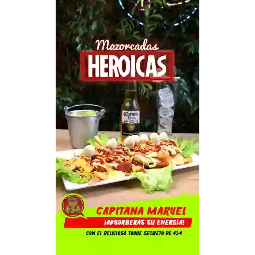 Mazorca Capitana Marvel