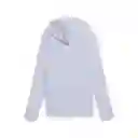 Puma Buzo Hoodie Ess No. 1 Logo Fl (S) Lifestyle Mujer Azul T XS