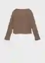 Cardigan Lyra Marron Talla 06 Niñas Mango