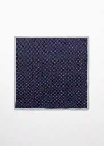 Pañuelo Dots Navy Talla 99 Hombre Mango