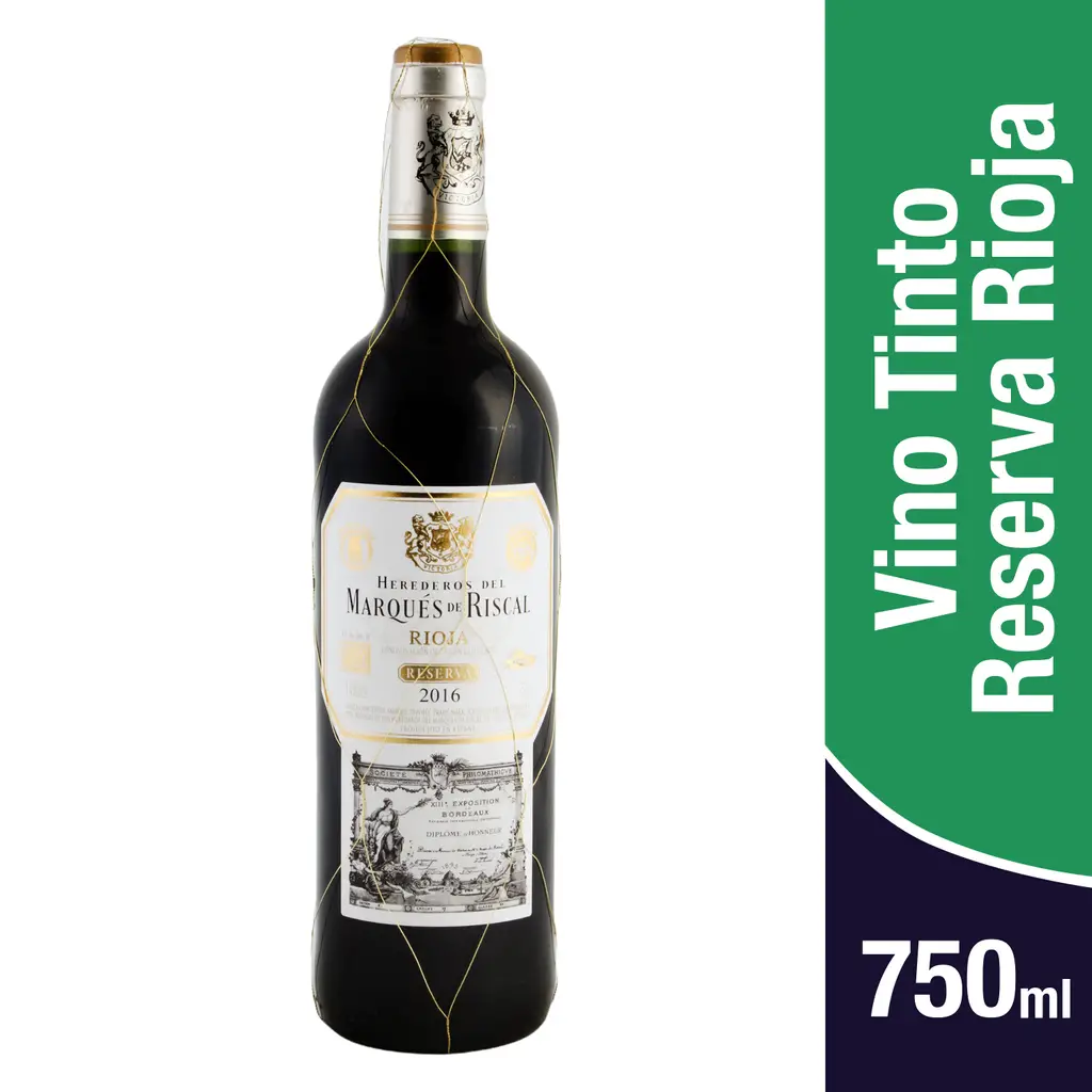 Marques De Riscal vino tinto rioja reserva