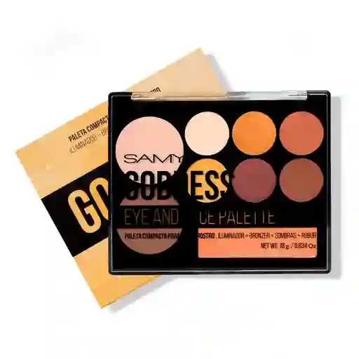 Samy Paleta Para Ojos y Rostro # 06. Goddess 18 g