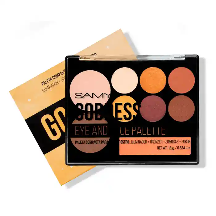 Samy Paleta Para Ojos y Rostro # 06. Goddess 18 g