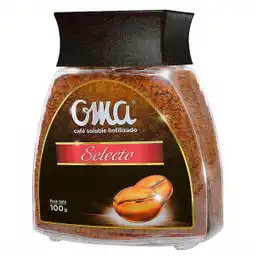 Oma Café Soluble Liofilizado Selecto