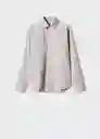 Camisa Garment Gris Talla 19 Mango Teen Boy Mango