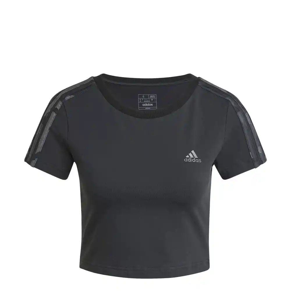 Adidas Camiseta Camo3S Baby T Mujer Negro M