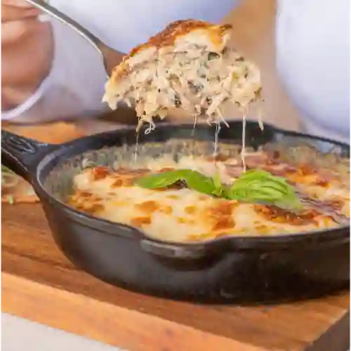 Keto Lasagna Pollo Champiñones