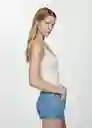 Top Chanti Crudo Talla M Mujer Mango