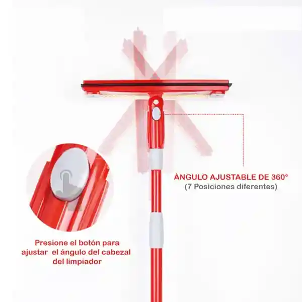 Triple Clean Limpiavidrio Extensible