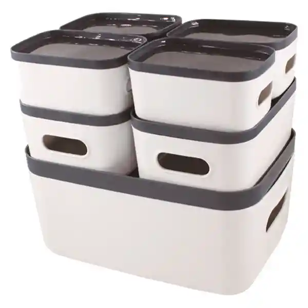 Setpdq Cajas Plast Apilables Compacta Tt