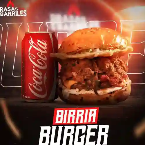 Hamburguesa de Birria