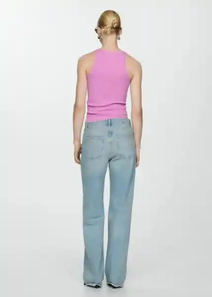 Top Riri Rosa Talla S Mujer Mango