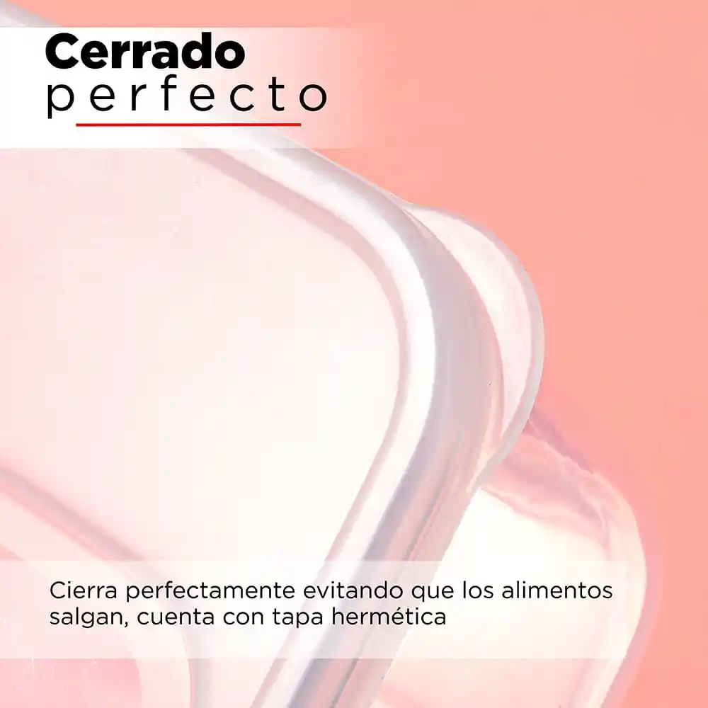 Miniso Contenedor de Comida 680 mL