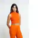 Saco Tejido Mujer Naranja Lirio Medio Talla S Naf Naf