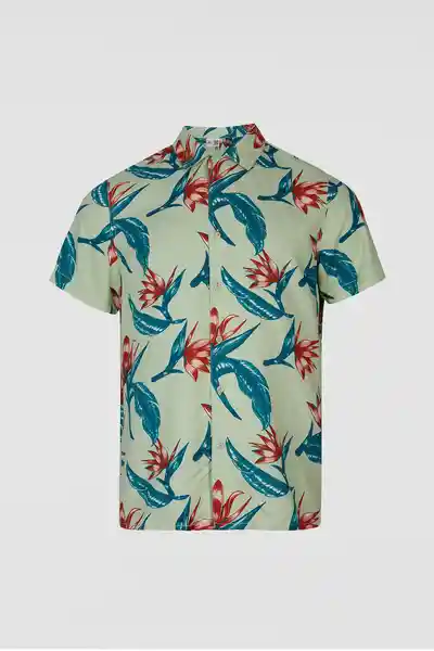 ONeill Camisa Coast am Verde Talla S