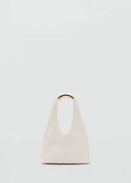 Bolso M Bernard Offwhite Talla 99 Mujer Mango