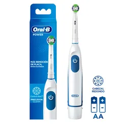 Cepillo de Dientes Eléctrico Oral-B Pro-Salud de pilas, Elimina más placa que un cepillo dental manual, 1 Unidad