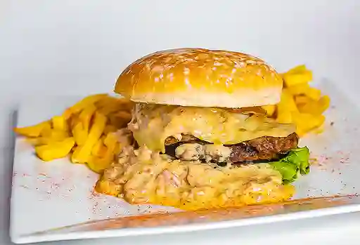 Hamburguesa Carbonara