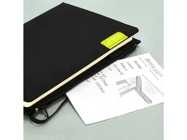 Libreta Con Estuche Tela Casaideas