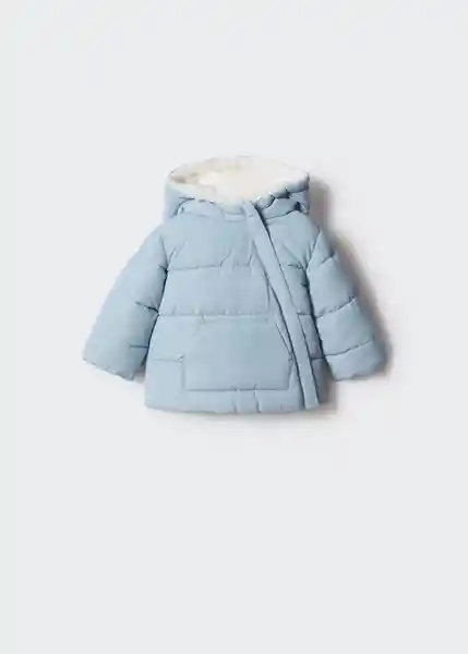 Abrigo Anorak Winnie5 Celeste Talla 64 Niños Mango