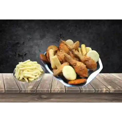 Combo Pollo Broaster