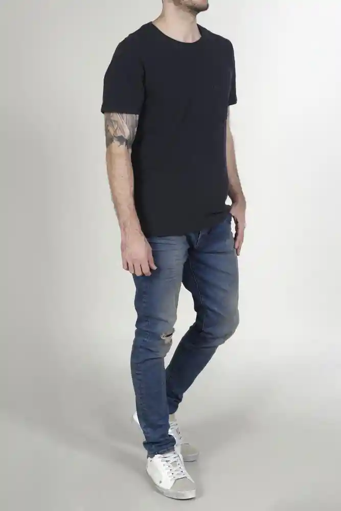 Tennis Camiseta Azul Talla L TSH0002329