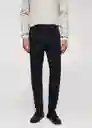 Pantalón Dublino Navy Talla 36 Hombre Mango