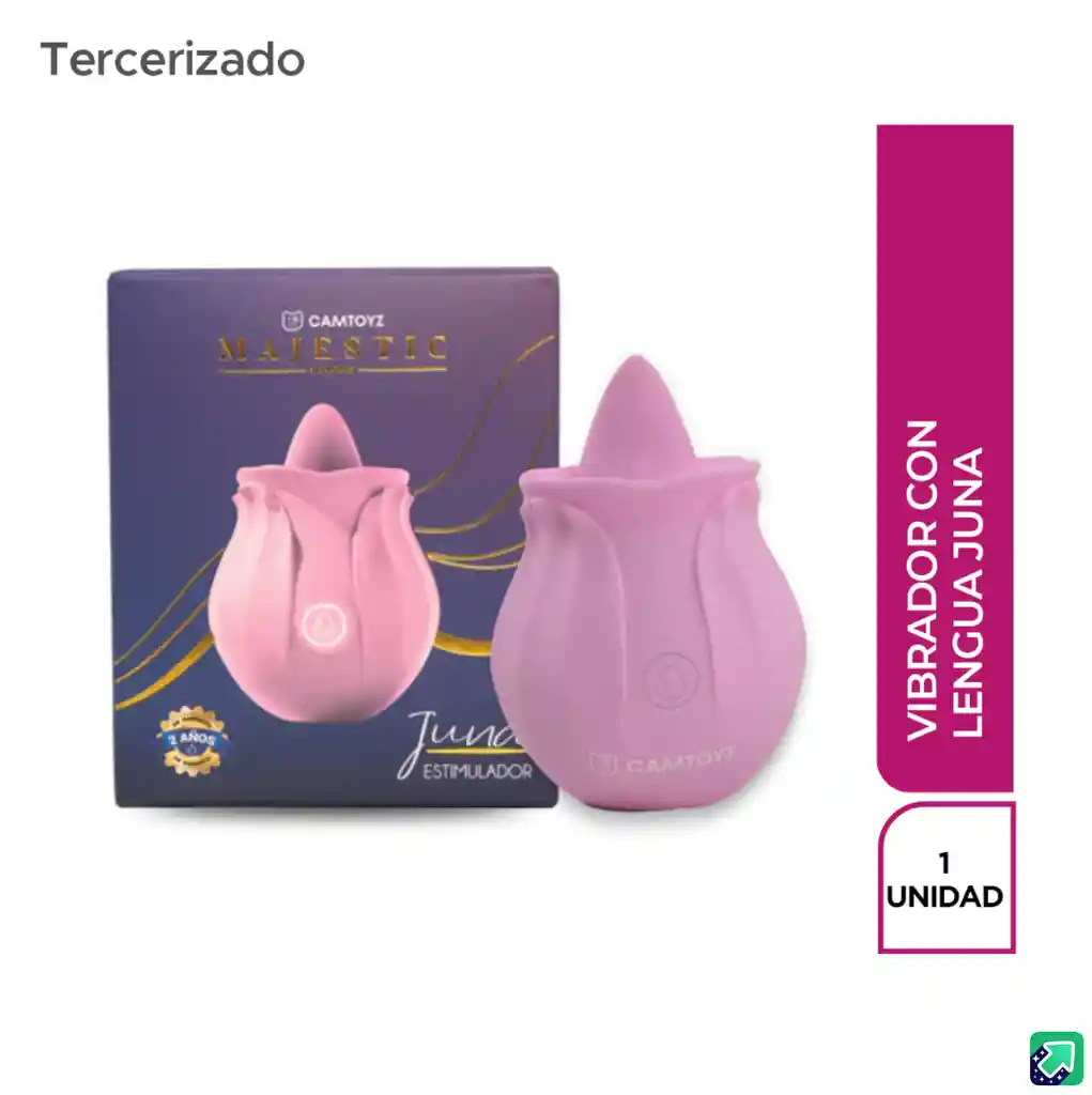 Pleasure Boutique Vibrador Juna Con Lengua