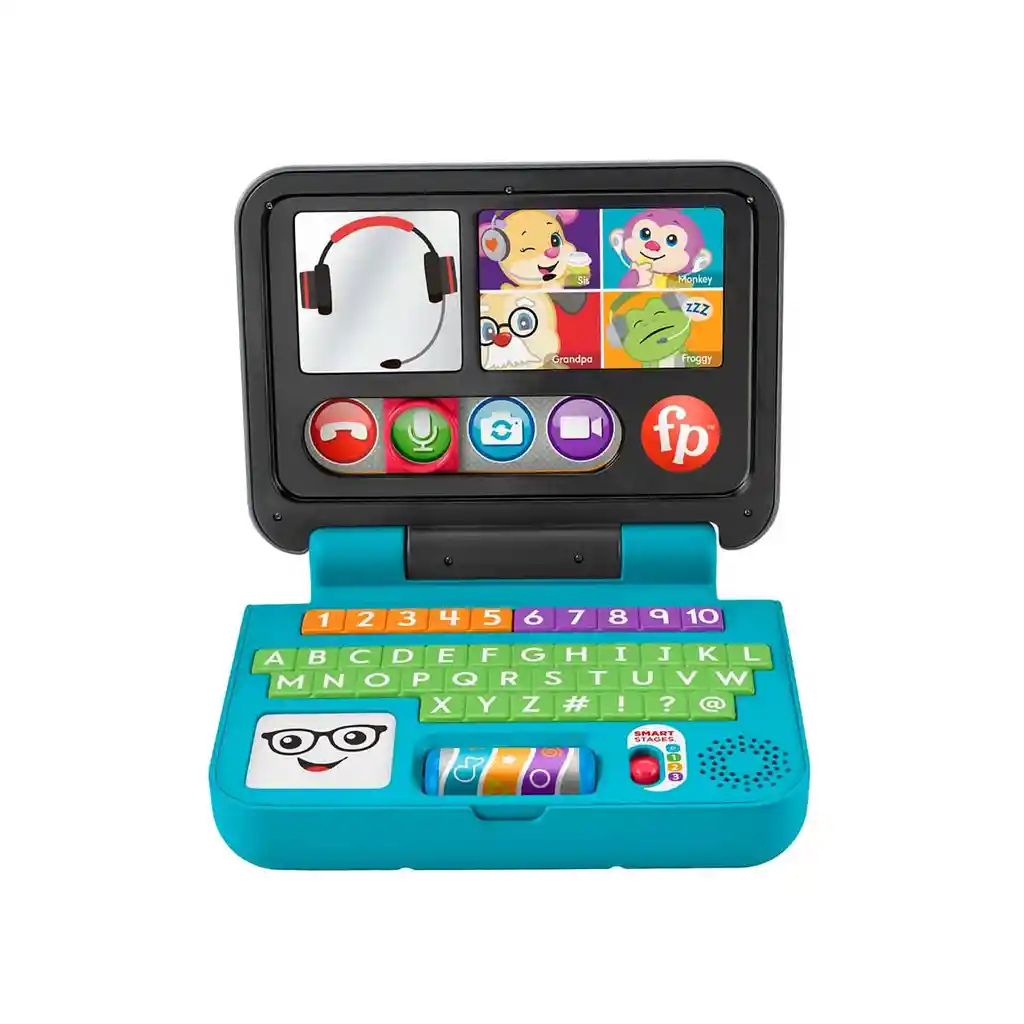 Fisher Price Juguete Didáctico Ríe y Aprende mi Primer Laptop