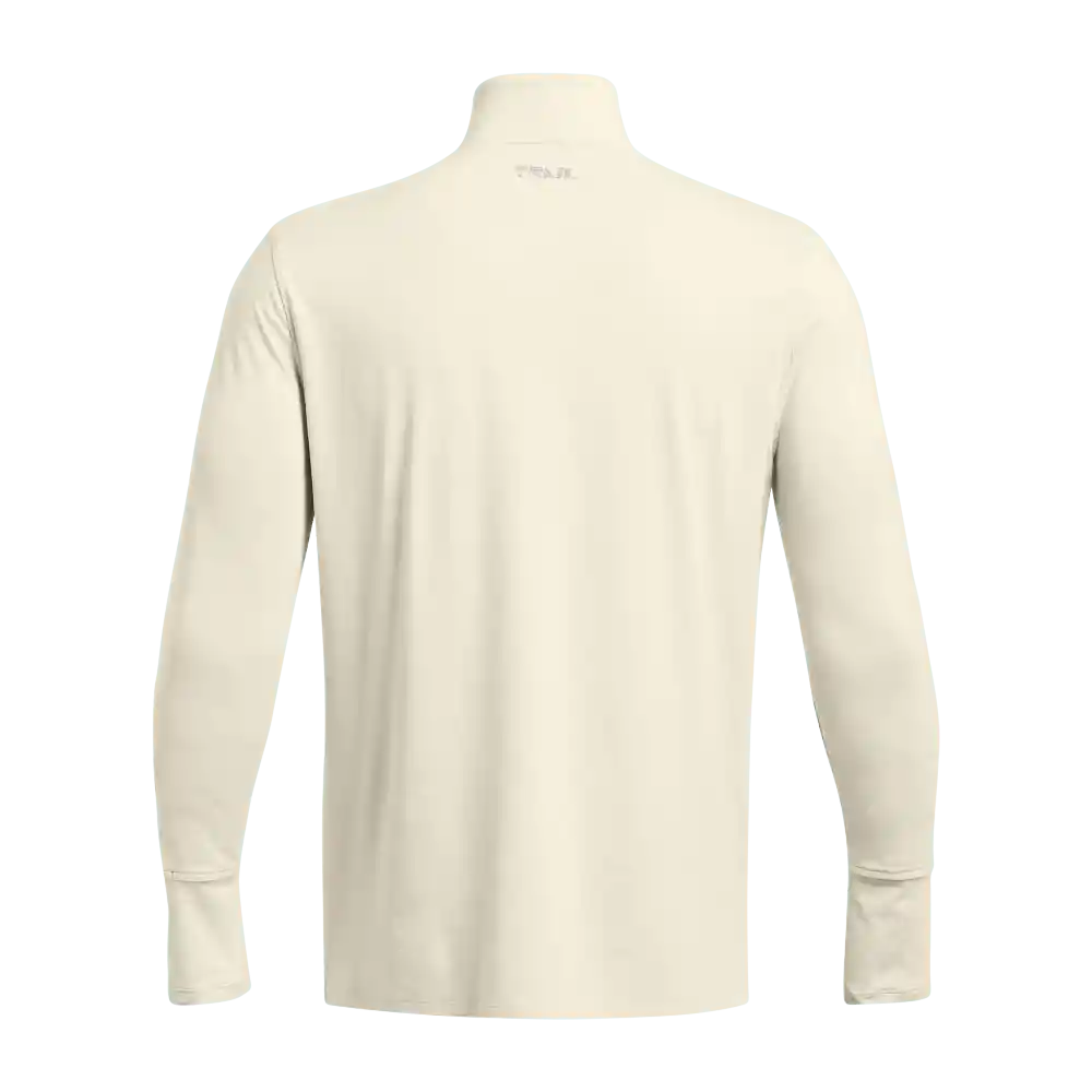 Under Armour Buzo Run Trail Quarter Zip Beige Hombre SM