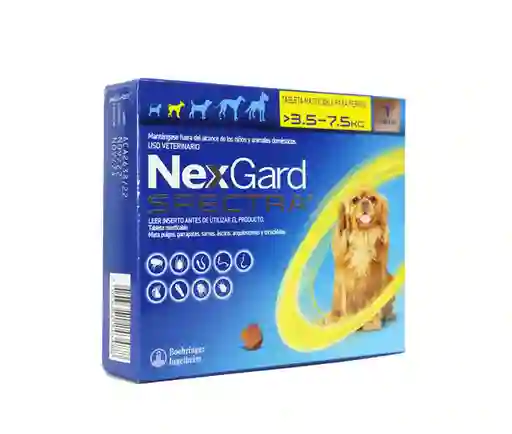 Nexgard Antipulgas para Perro Spectra 