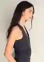 Chaleco Bali Navy Talla M Mujer Mango