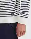 Suéter Tejido Retro Azul Marino Ultraoscuro Talla XL Chevignon