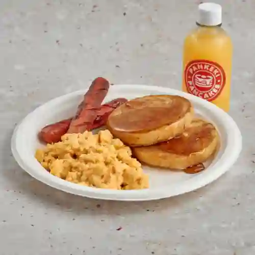 Desayuno Americano + Jugo de Naranja