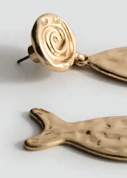 Pendientes Tao Oro Talla 99 Mujer Mango