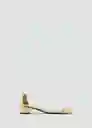 Zapatos Mere Oro Talla 38 Mujer Mango