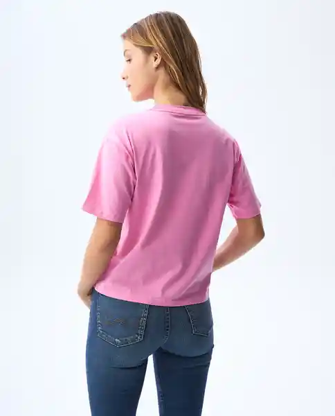 Camiseta Mujer Rosado Talla M 601G001_ROS152214 Americanino