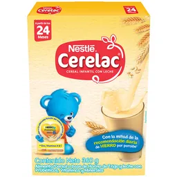 Cereal infantil NESTUM® CERELAC® caja x 360g