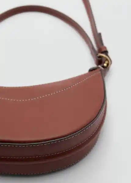 Bolso P Lago Cuero Talla 99 Mujer Mango