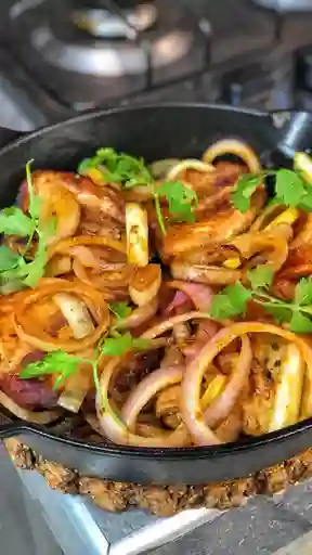 Cerdo a Caballo